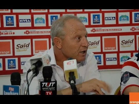 ندوة صحفية لرئيس النجم رضا شرف الدين