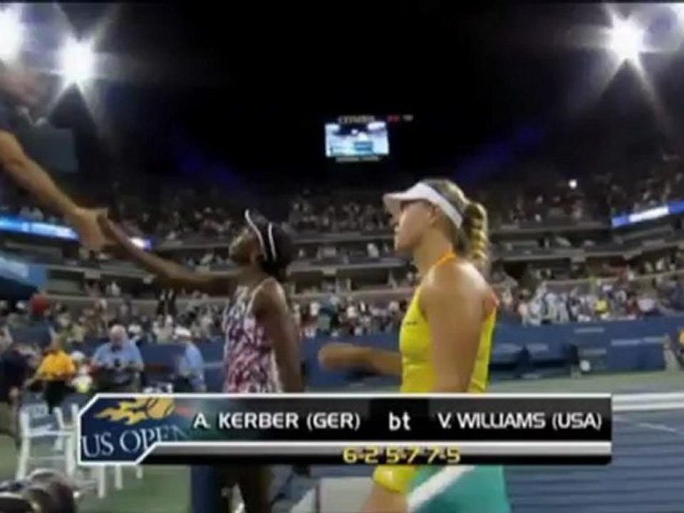 Us open: kerber ballert williams auf venus