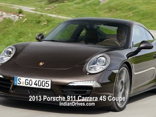 2013 Porsche 911 Carrera 4S Coupe Debuts