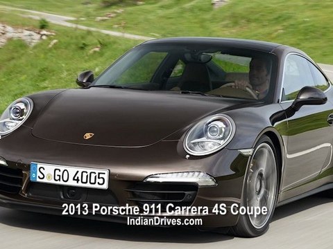 2013 Porsche 911 Carrera 4S Coupe Debuts