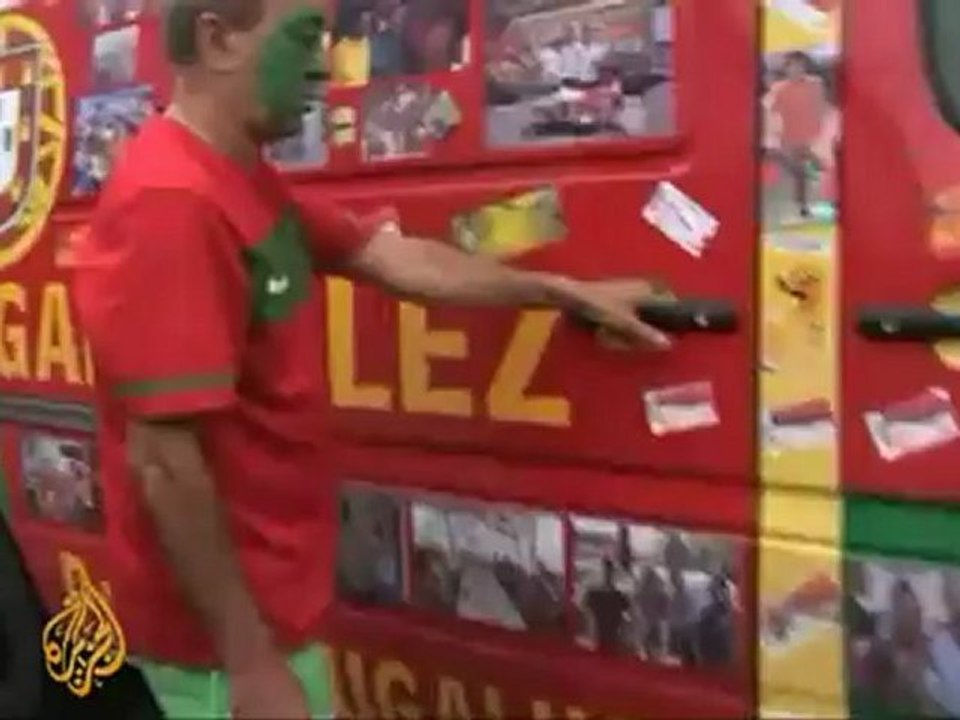 Portugal superfans head to Ukraine