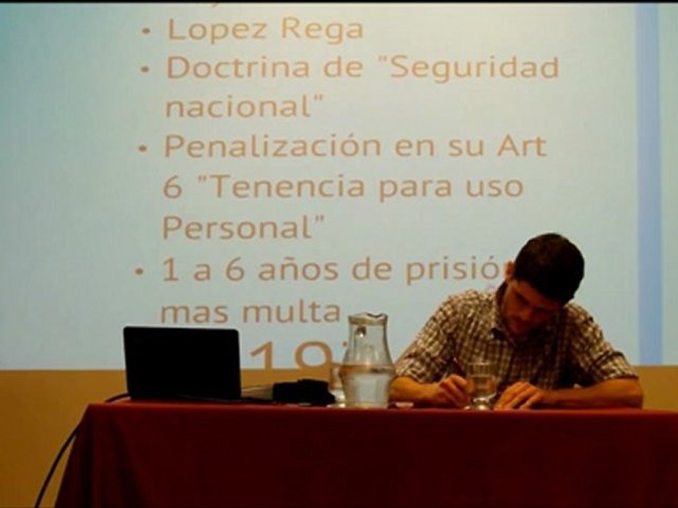 Hacia un Politica Progresista de drogas  1ro 1/2 Sebastian basalo THC e ignacio Canabal AREC