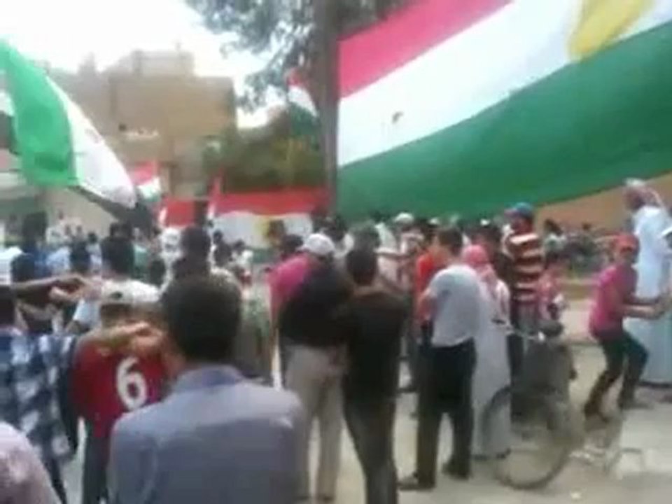 Syria فري برس  الحسكه  قامشلو الوفاء لطرابلس الشام واحرار لبنان   31-8-2012  ج4