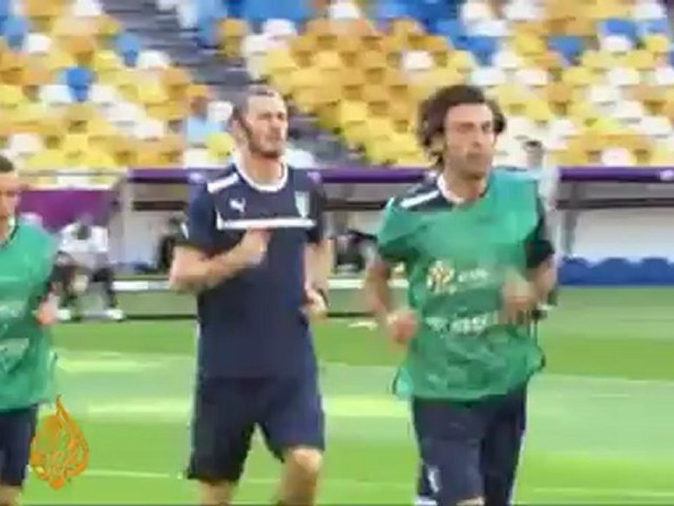 Spain and Italy prepare for battle