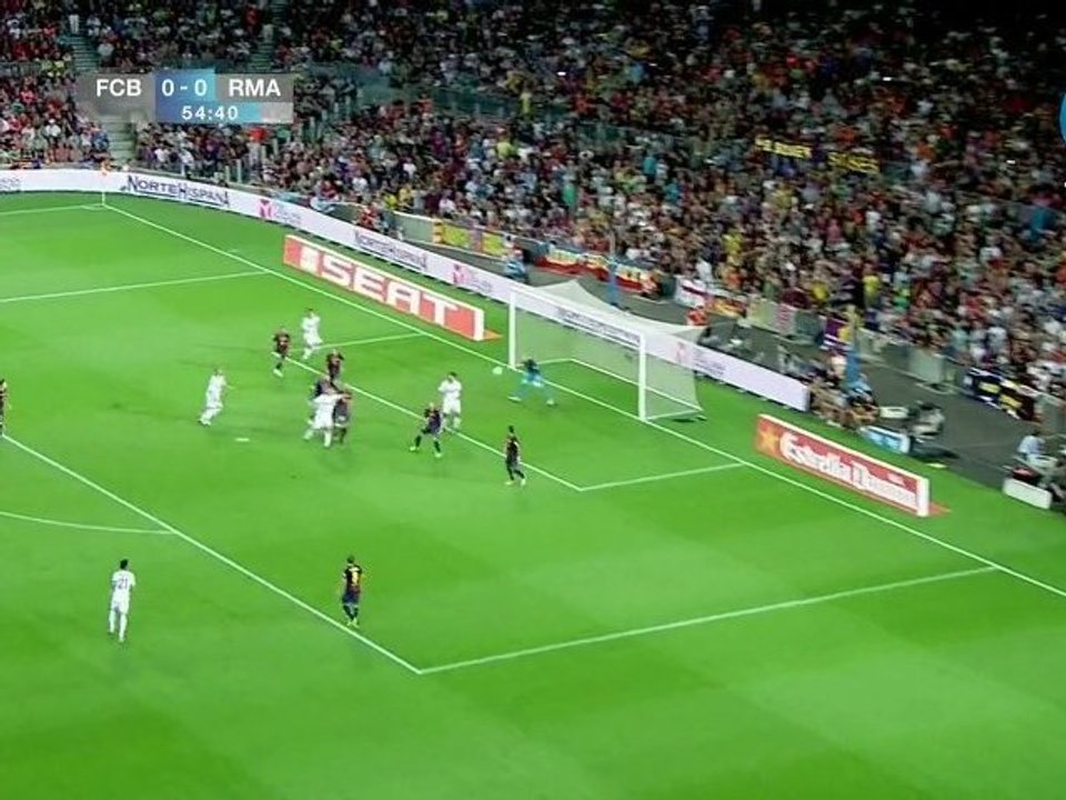 Supercopa De España 2012, FC Barcelona vs Real Madrid 23/08/12 HD