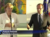 Merkel e Hollande pressionam a Grécia