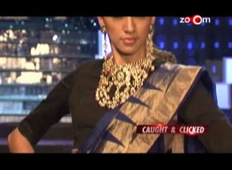 Sonam & Madhuri walk the ramp at the IIJW grand finale