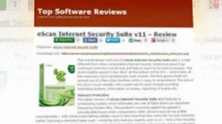 Review and Download eScan Internet Security Suite v11