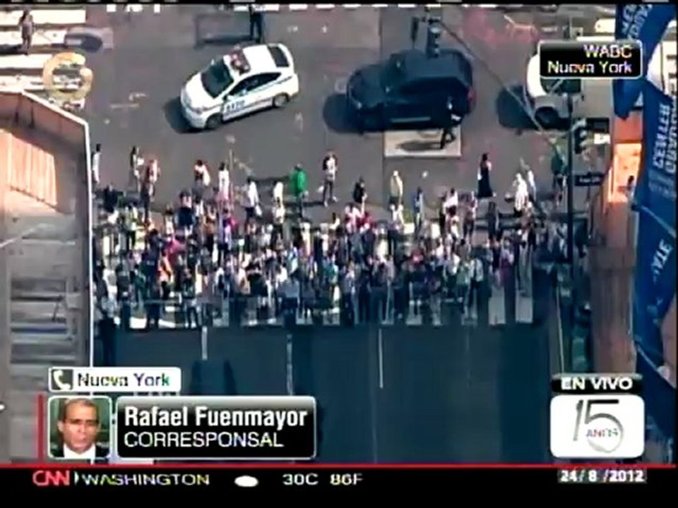 Tiroteo cerca del Empire State Building de Nueva York deja 2 fallecidos