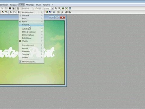 TUTO - Effet texte 1 avec photophiltre