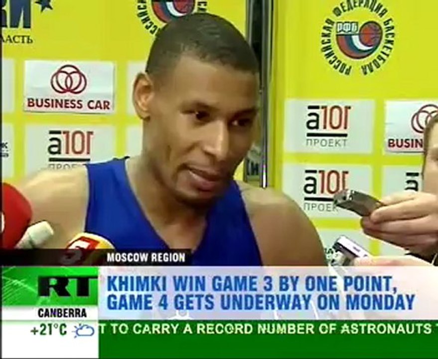 Khimki close gap on CSKA in basketball finals