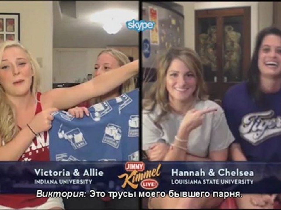 Роберт на шоу Jimmy Kimmel Live (22.08) - часть 2 (русские сабы)