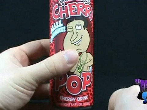 Random Spot- Quagmire's Cherry Pop Energy Drink