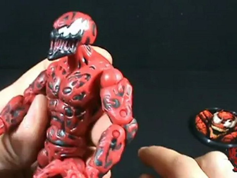 Toy Spot- Marvel Legends Spiderman Fearsome Foes boxed set Carnage figure