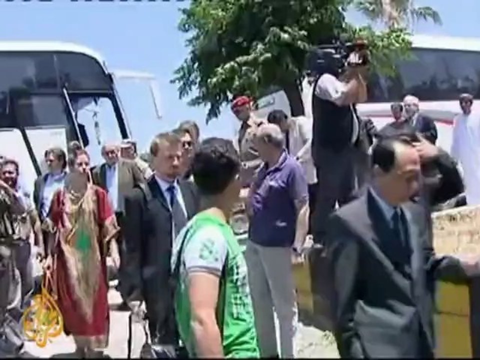 Rival protests held in Syria