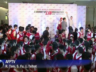 Le joueur de la NBA Jeremy Lin fête son anniversaire à Hong Kong