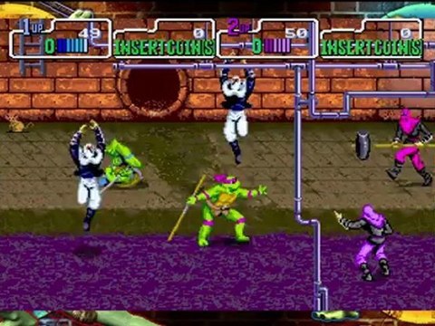 (thegamer) joue en coop sur tortue ninja arcade sur xbox 360