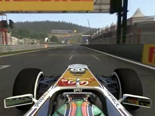 F1 2011 - GP de Belgique - Violent crash en Q1!!!