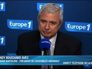 Bartolone : "je soutiens le Traité européen"