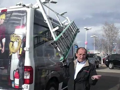 Loadsrite Ladder Rack on the 2012 Nissan NV | Ehrlich Nissan, Greeley Colorado