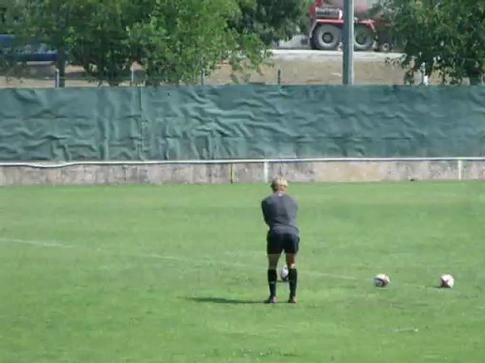 Wilkinson à l'entrainement