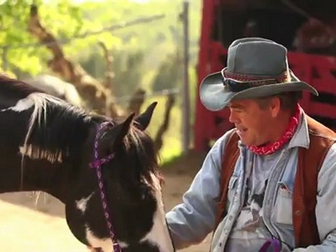 Kirk The Horse Whisperer - An intimate moment with a horse.