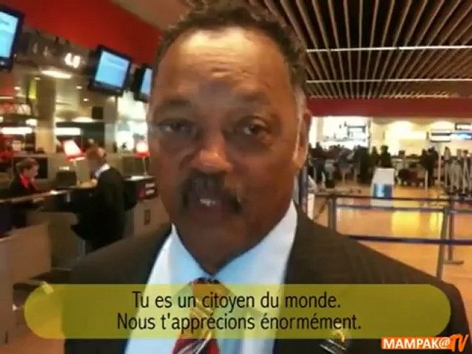 Jesse Jackson soutient Bertin Mampaka ! Témoignage inédit !