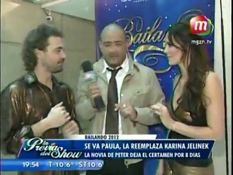 Pedro y Paula nota en La Previa del Show - 24 de Agosto