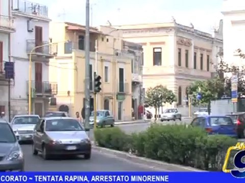 CORATO TENTATA RAPINA ARRESTATO MINORENNE