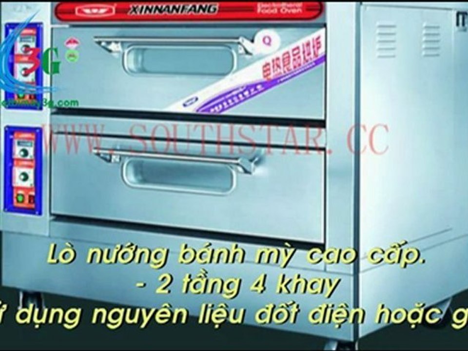 Lo nuong banh, Lò nướng bánh mỳ, Lò nướng bánh mì bằng điện hoặc gas. Thietbimay3g.com