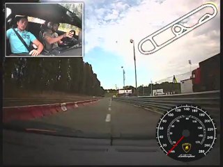 Hugo Blanchot en Lamborghini Gallardo 530cv