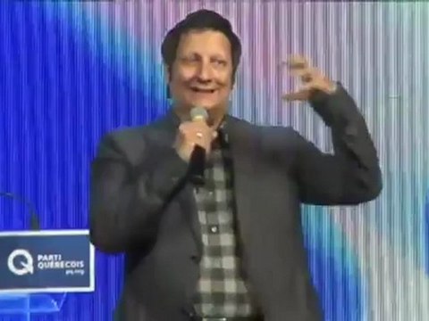 Rassemblement de Québec Pauline Marois reçoit le soutien de Robert Lepage