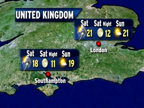 UK Weather Outlook - 08/24/2012