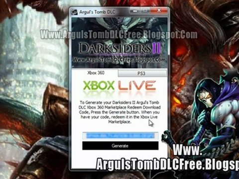 Get Free Darksiders 2 Argul's Tomb DLC Code - Tutorial