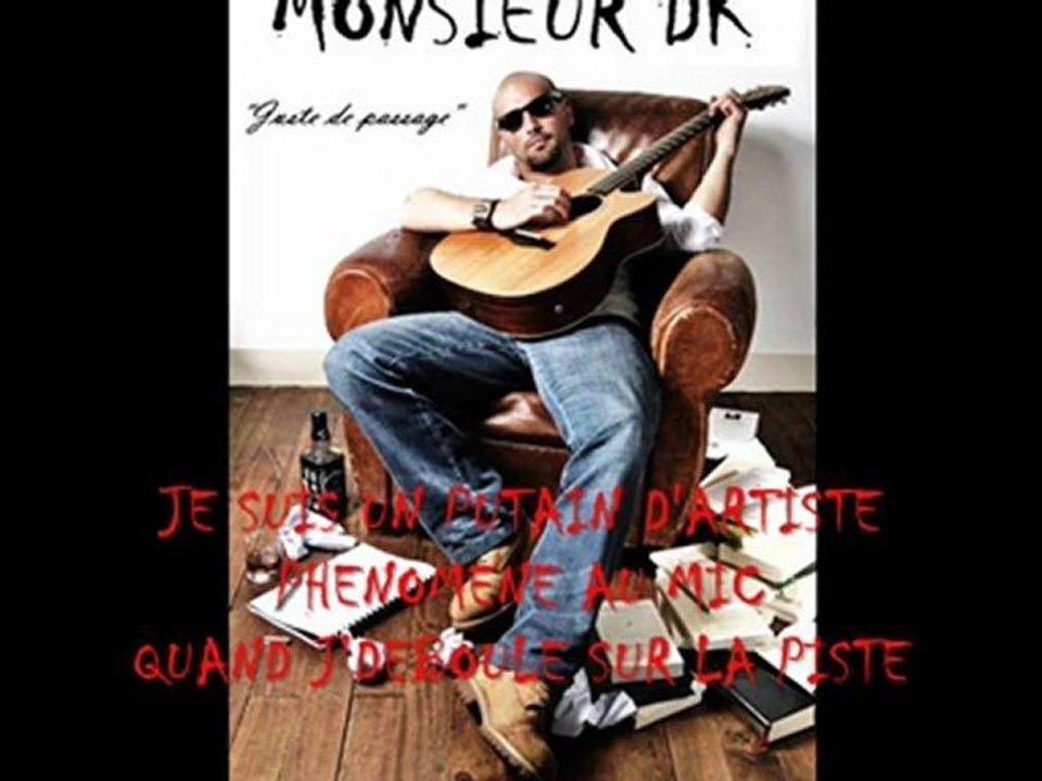 " PUTAIN D'ARTISTE " - Chanson guitare acoustique de MONSIEUR DK