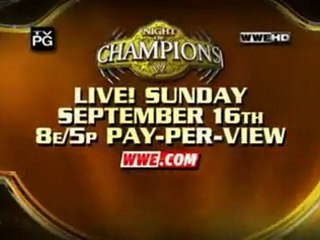 WWE Night Of Champions 2012 Promo