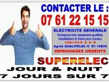 PANNE ELECTRIQUE - TEL : 0761221515 - ELECTRICITE PARIS 7e 75007 - INTERVENTION IMMEDIATE ARTISAN ELECTRICIEN