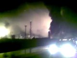 Explosión de tanque de gas en la refinería de Amuay