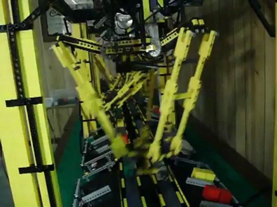 Four Lego Delta Robots -