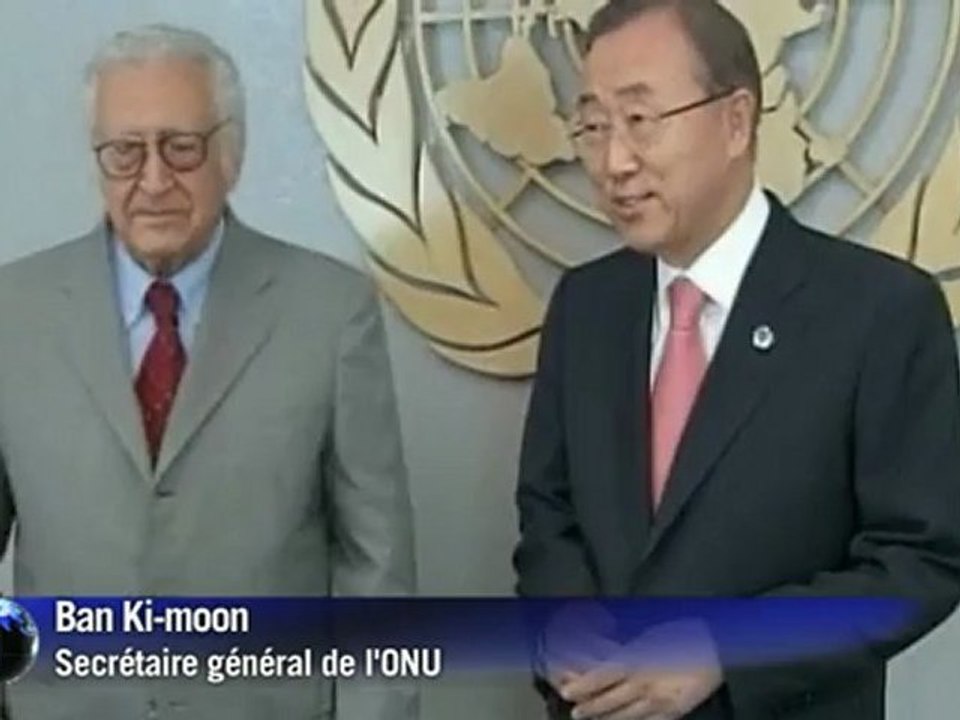 Syrie: le nouvel émissaire Brahimi "effrayé" par la tâche