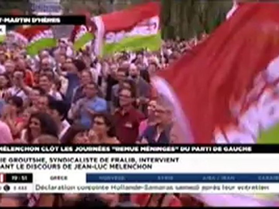 Melenchon Remue-méninges 2 à Grenoble 2012 08 24