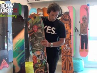 Snowleader présente le snowboard Slash Park