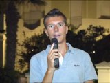 Compleanno Riccione '90: Andrea Speziali in diretta zona 63 Speranzino Riccione 22.8.2012