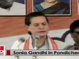 Sonia Gandhi: Support Congress to continue with the good works done for the poor