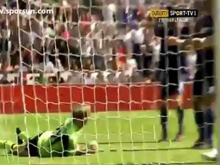 Swansea 2-0 West Ham İlk yarı First Half Goals