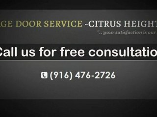 GARAGE DOOR REPAIR CITRUS HEIGHTS CA