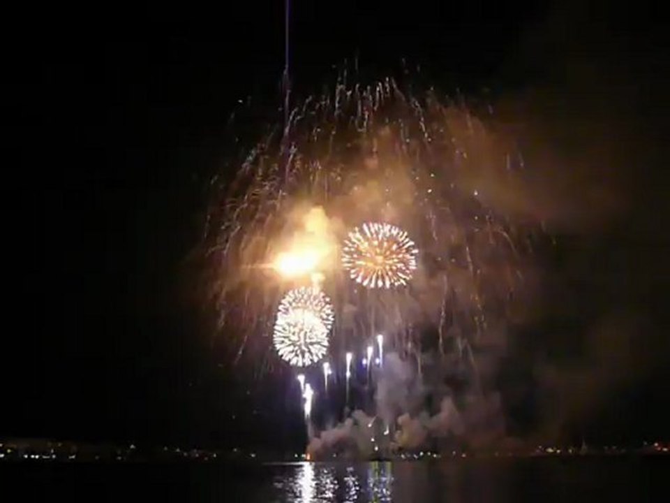 Feu d'artifice, 24 août 2012, Cannes