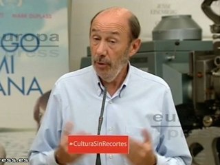 Rubalcaba: "El nuevo plan prepara es una chapuza"