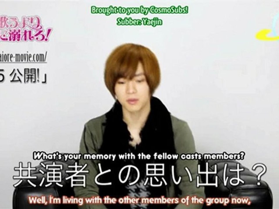 (CosmoSubs) [120823] Ai Ore 10th Interview - Karam & Ohno