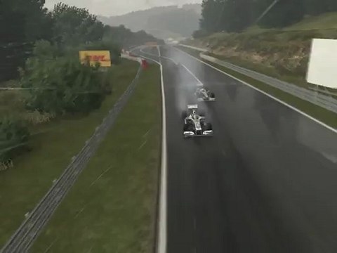 F1 2011 - GP de Belgique - Hamilton vs Kier (1)